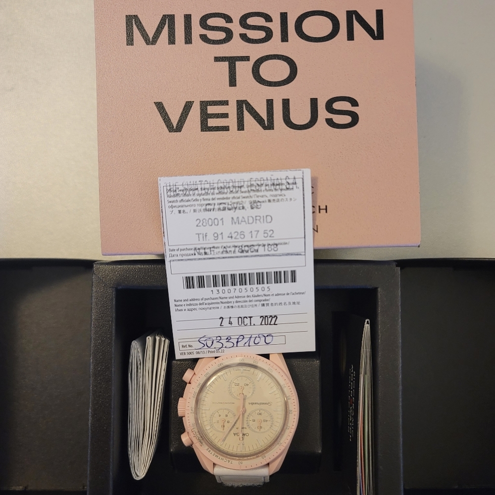 OMEGA SWATCH MISSION TO VENUS